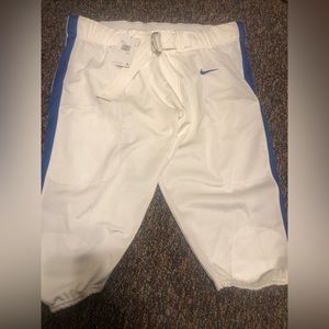 Nike Stock Vapor Pro Football Pants White Blue CI3771-108 Men's Size 3XL NEW